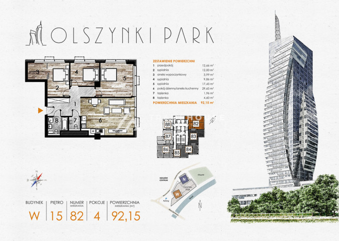 Mieszkanie Sprzedaż Rzeszów Fryderyka Szopena 22