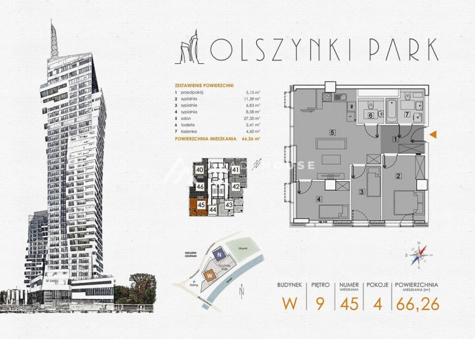 Mieszkanie Sprzedaż Rzeszów Fryderyka Szopena 18